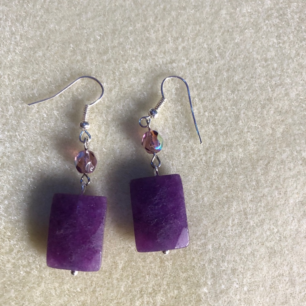 Handmade earrings: $10 each or $25 for all 3. - Picture 2 of 3
